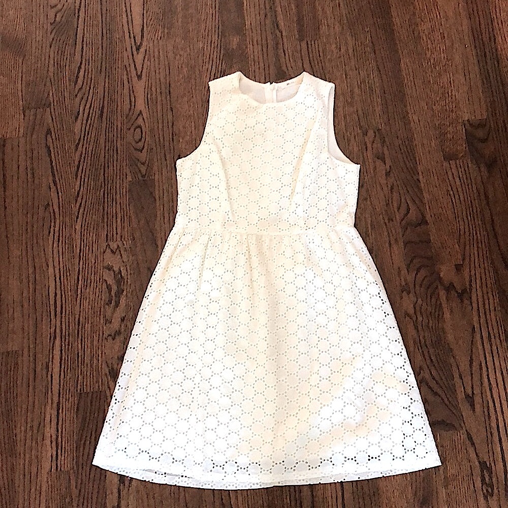 Everly Off White Eyelet Dress PERFECT for Easter